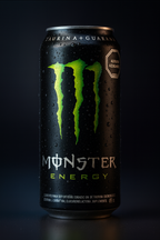 Lata Monster Energy sabor regular, con azúcar, 473ml
