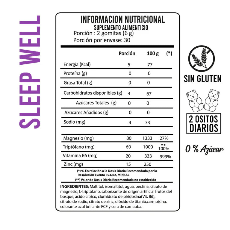 Perfect Bear - Gomitas Sleep Well