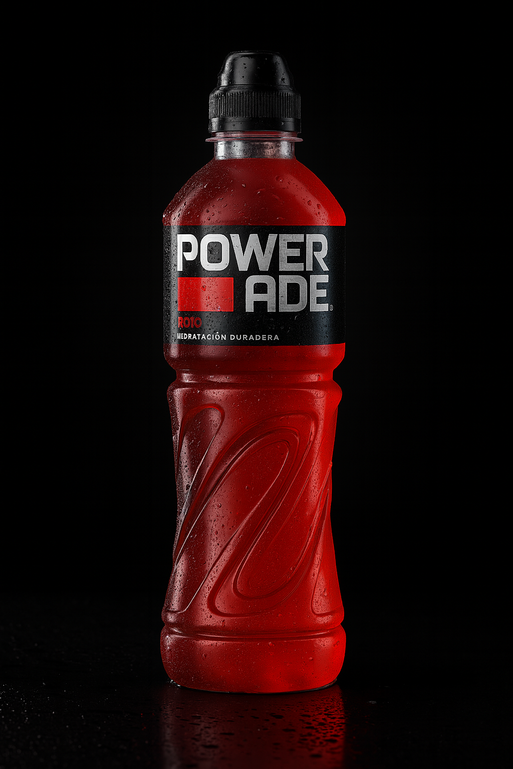 Botella Bebida Isotónica Powerade Rojo 600ml