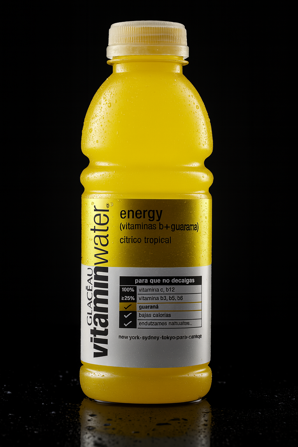 Botella Agua Vitaminizada Glaceau Vitaminwater Energy